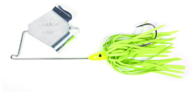 Lunker Lure Original Buzz Bait Chartreuse Skirt/Silver Blade 3/8oz