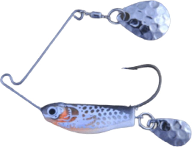 Lunker Lure Rattleback Crappie Spin 1/8 oz Shad