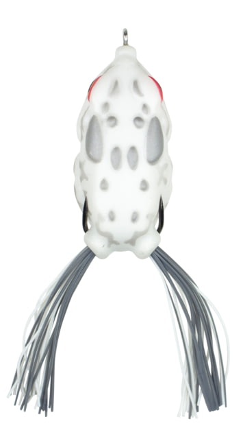 Lunkerhunt Compact Frog Bait Topwater 1 2.5in Ghost