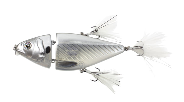 Lunkerhunt Lunkerhunt Easy Prey Bait Chrome 3in & 1/2 oz