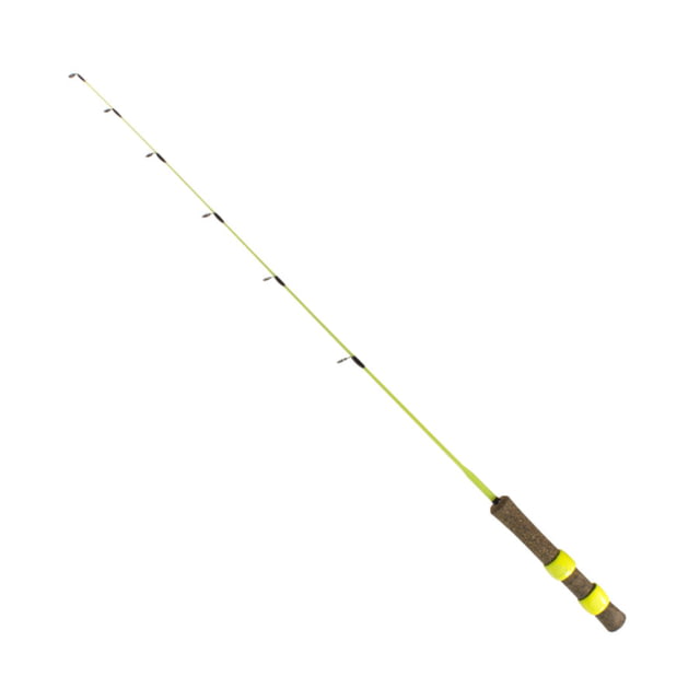 Lunkerhunt First Ice Rod Fluorescent Yellow 30in