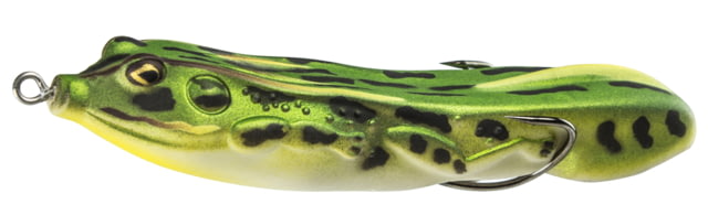 Lunkerhunt Lunkerhunt Froglet Bait Topwater 1 4in Green Tea
