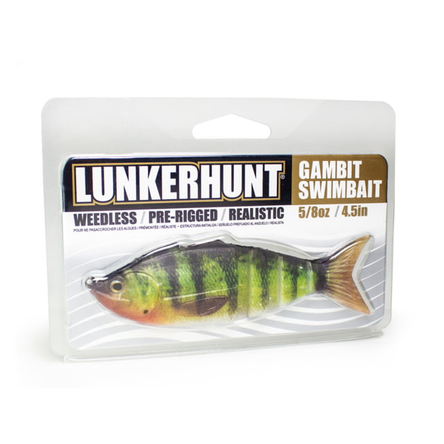 Lunkerhunt Gambit Swimbaits 1 4.5in Jumbo