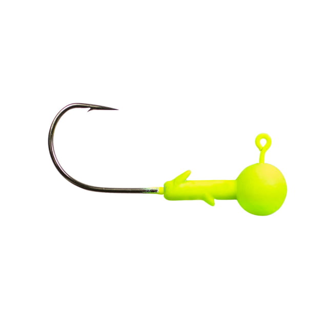 Lunkerhunt Gamefish Ball Head Jig Matte Chartreuse 1/8 oz