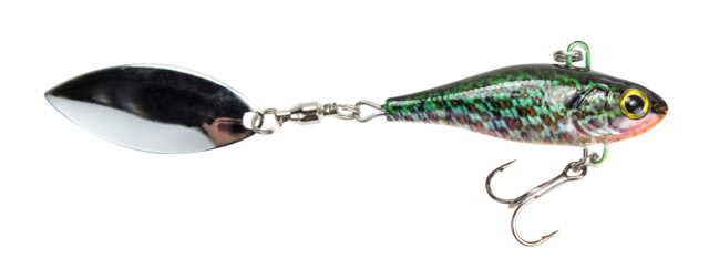 Lunkerhunt Natural Series Hatch Spin Bait Treble Fishing Hook w/ Willow Leaf Spin Tail 1 oz 1 Piece Bream