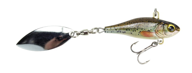 Lunkerhunt Natural Series Hatch Spin Bait Treble Fishing Hook w/ Willow Leaf Spin Tail 1 oz 1 Piece Chum