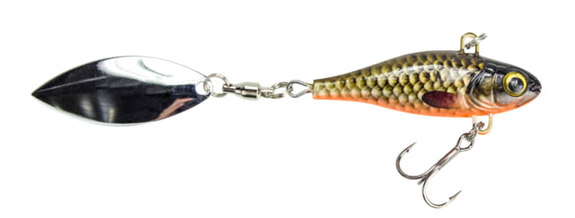 Lunkerhunt Natural Series Hatch Spin Bait Treble Fishing Hook w/ Willow Leaf Spin Tail 1 oz 1 Piece Spawner