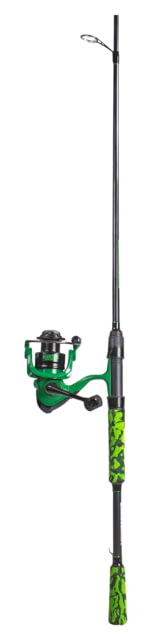 Lunkerhunt Hunter Spinning Rod Combo Dark green camo 6ft 8in