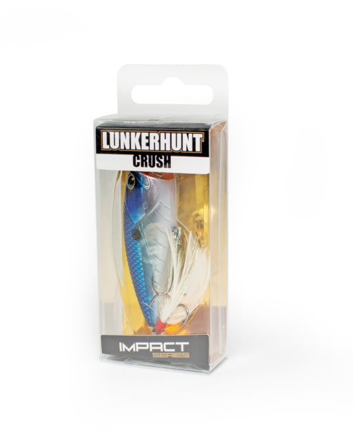 Lunkerhunt Lunkerhunt Impact Crush Bait Patriot 2.5in & 1/3 oz