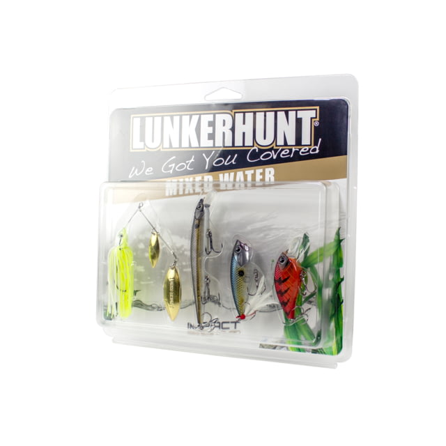 Lunkerhunt Impact Series Mixed Water Combo Assortment