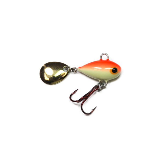Lunkerhunt Magic Bean Bait Glow Orange 0.75in & 1/4 oz