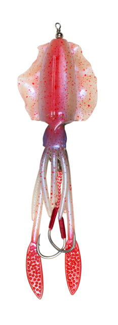Lunkerhunt Mantle Pre-Rigged Squid Bait Blood Fin 5.25in & 1.5 oz