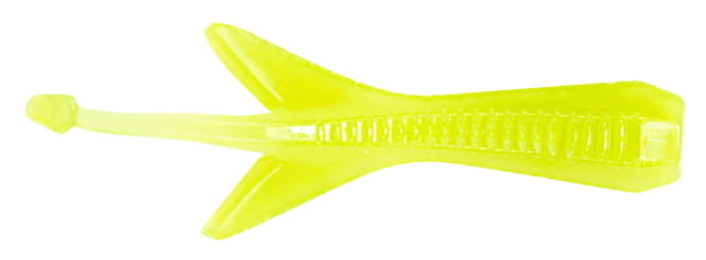 Lunkerhunt Micro Manta Bait Soft Bait 10 2in Chartreuse Glow