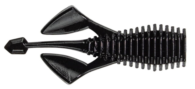 Lunkerhunt Micro Relic Bait Soft Bait 10 1.5in Black