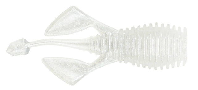 Lunkerhunt Micro Relic Bait Soft Bait 10 1.5in Pearl White