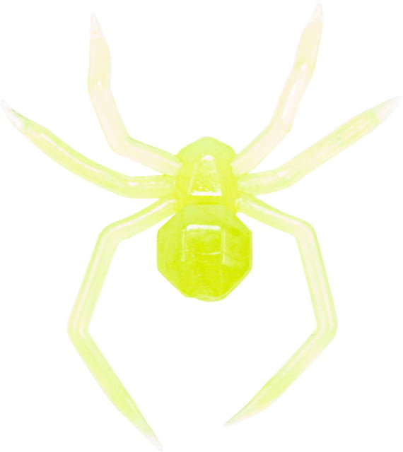 Lunkerhunt Lunkerhunt Micro Strider Soft Bait 10 1in Chartreuse Glow
