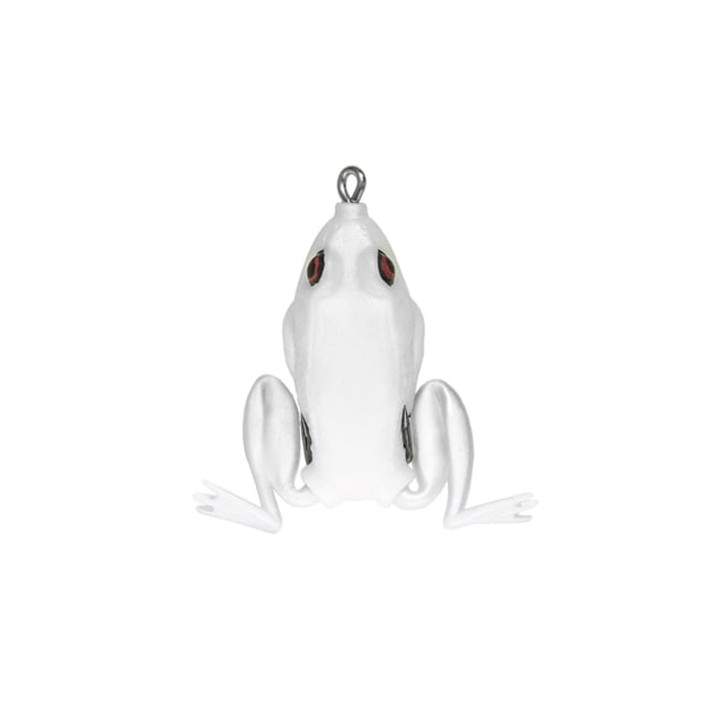 Lunkerhunt Pocket Frog Bait Topwater 1 1.75in Pearl