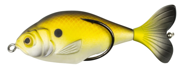 Lunkerhunt Prop Fish Shad Bait Shad 1 3.5in Golden Shiner