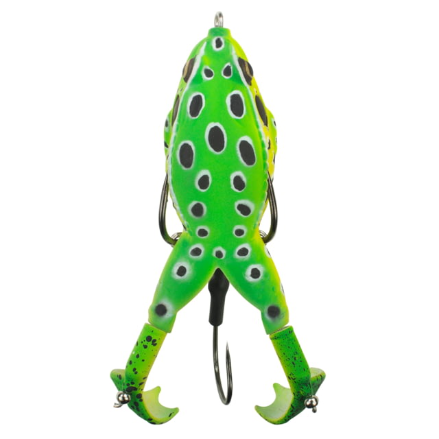 Lunkerhunt Prop Frog Bait Topwater 1 3.5in Leopard