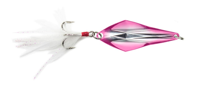 Lunkerhunt Lunkerhunt Rattle Spud Bait Silver Pink 3/16 oz
