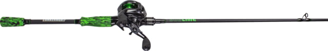 Lunkerhunt Sublime Baitcaster Rod Combo – Right handed Green Camo 6ft 8in
