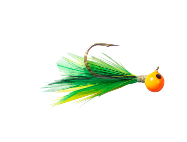 Lunkerhunt Tungsten Full Effect Jig Fire Tiger Glow 1/32 oz