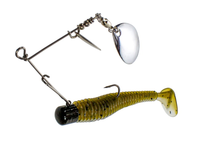 Lunkerhunt Wirearm Finesse Kit - Spinner Bait Perfect Pumpkin 3in & 1/4 oz