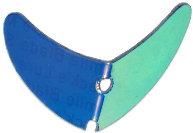 Mack's Lure Smile Blade Uv Glo Burst Mirror 1.1in 5 Pack