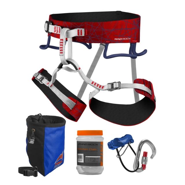 Mad Rock Mars Climbing Package 4.0 - Men's Red Large