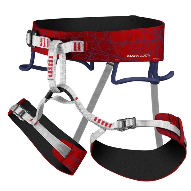 Mad Rock Mars Harness 4.0 - Men's Red Extra Large