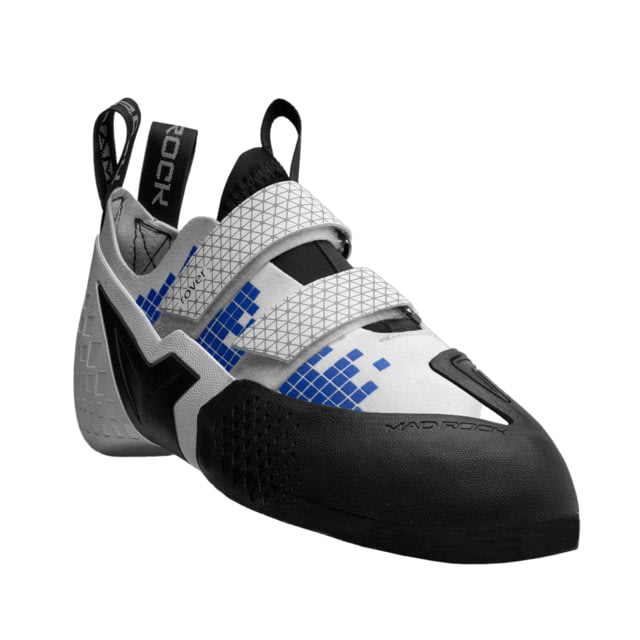 Mad Rock Rover Climbing Shoes - Men's White/Blue/Purple/Black 12.5