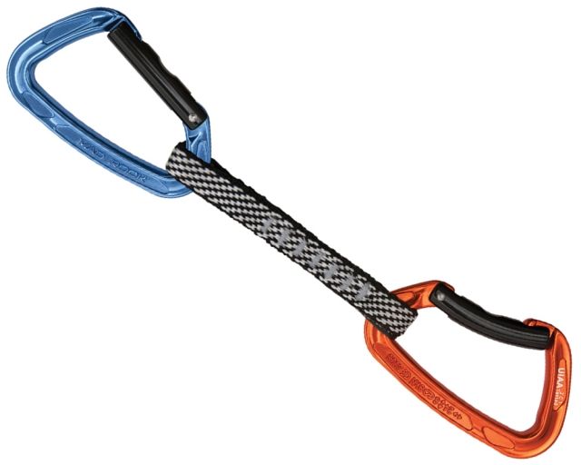 Mad Rock Super Tech Keylock Quickdraw -Blue/Orange-10 cm