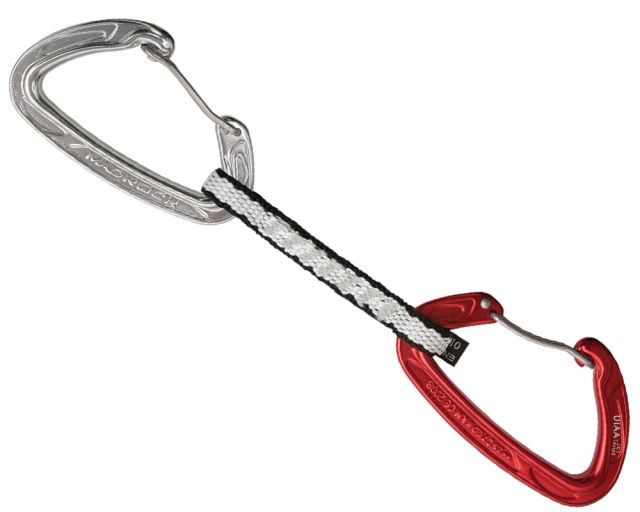 Mad Rock Ultralight Wire Quickdraw-Red/Silver-10 cm