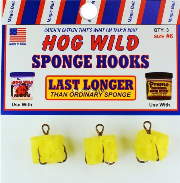 Magic Bait Hog Wild Bronze Hook Trebl Size 6 3 Per Pack