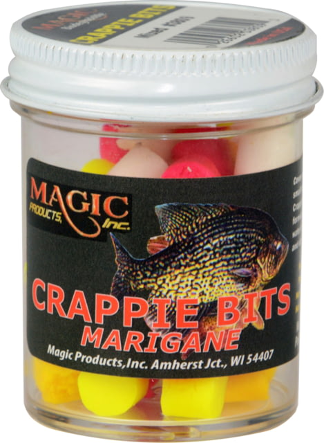 Magic Magic Crappie Prepared Baits Mixed Colors