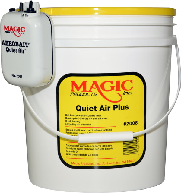 Magic Quiet Air Plus 8 Qt. Insulated Bucket With Aerator