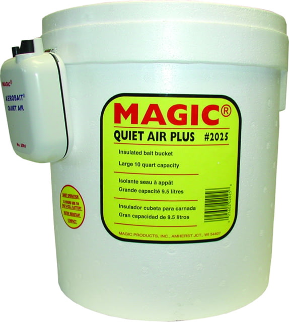 Magic Quiet Air Plus Bucket 10Qt Foam Bucket With Aerator