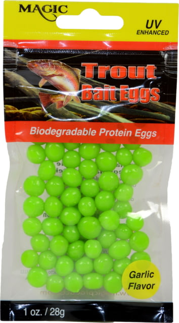 Magic Trout Bait Eggs Chartreuse/Garlic 1 oz
