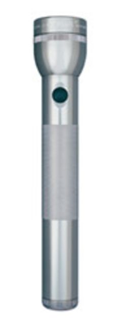 MagLite 3-cell D Heavy Duty Aluminum Water Resistant Flashlight Gray Pewter