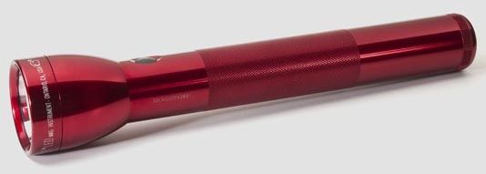 Maglite LED 3d Generation 3-Cell D Flashlight Blister Pack Red