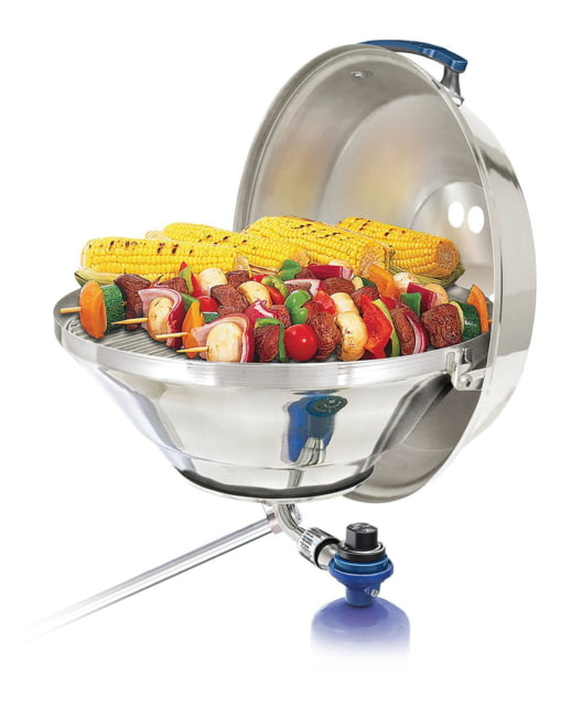 Magma Kettle 17" Party Size Gas Grill w/Hinged Lid Marine
