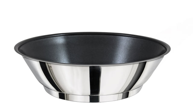 Magma Saute/Omelet Induction Compatible Pan - Stainless Steel Exterior & Slate Black Ceramica Non-Stick Interior