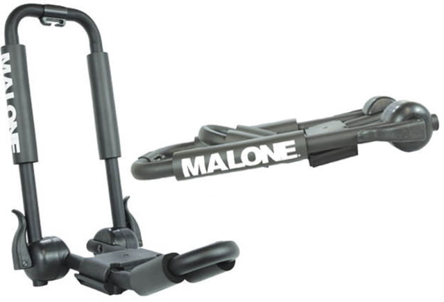 Malone Auto Racks FoldAway-J Folding Kayak Carrier w/ Tie-Downs J-Style