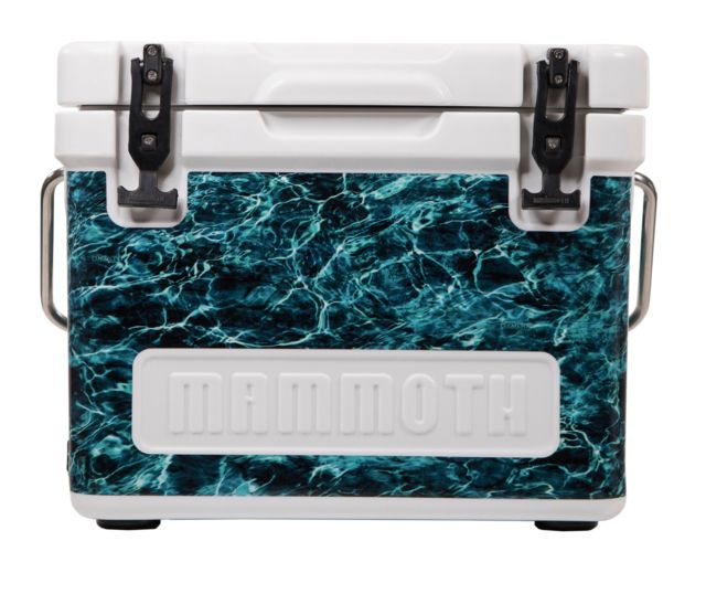 Mammoth Coolers Mossy Oak Elements Agua Seawater Wrapped Cruiser 20 White