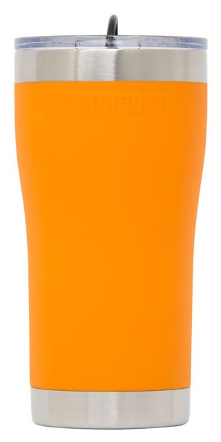 Mammoth Coolers Tumbler 20oz w/ Lid Light Orange