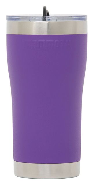 Mammoth Coolers Tumbler 20oz w/ Lid Purple