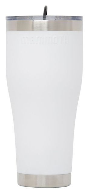 Mammoth Coolers Tumbler 30oz w/ Lid White