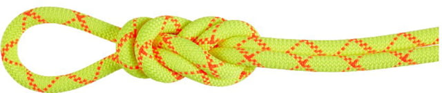Mammut 9.5 Alpine Core Protect Dry Rope Dry Standard.Halo/Vibrant Orange 50 m