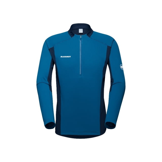 Mammut Aenergy FL Half Zip Longsleeve - Men's Deep Ice Marine Small