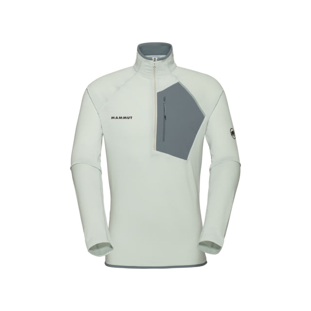 Mammut Aenergy Light ML Half Zip Pull Jacket - Men's Silver Sage-Strata XL